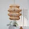 Hello Honey® 16" Boho Natural Woven Rattan Sculptural Pendant Light